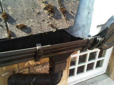 Gutter cleaning in Cardiff, Swansea