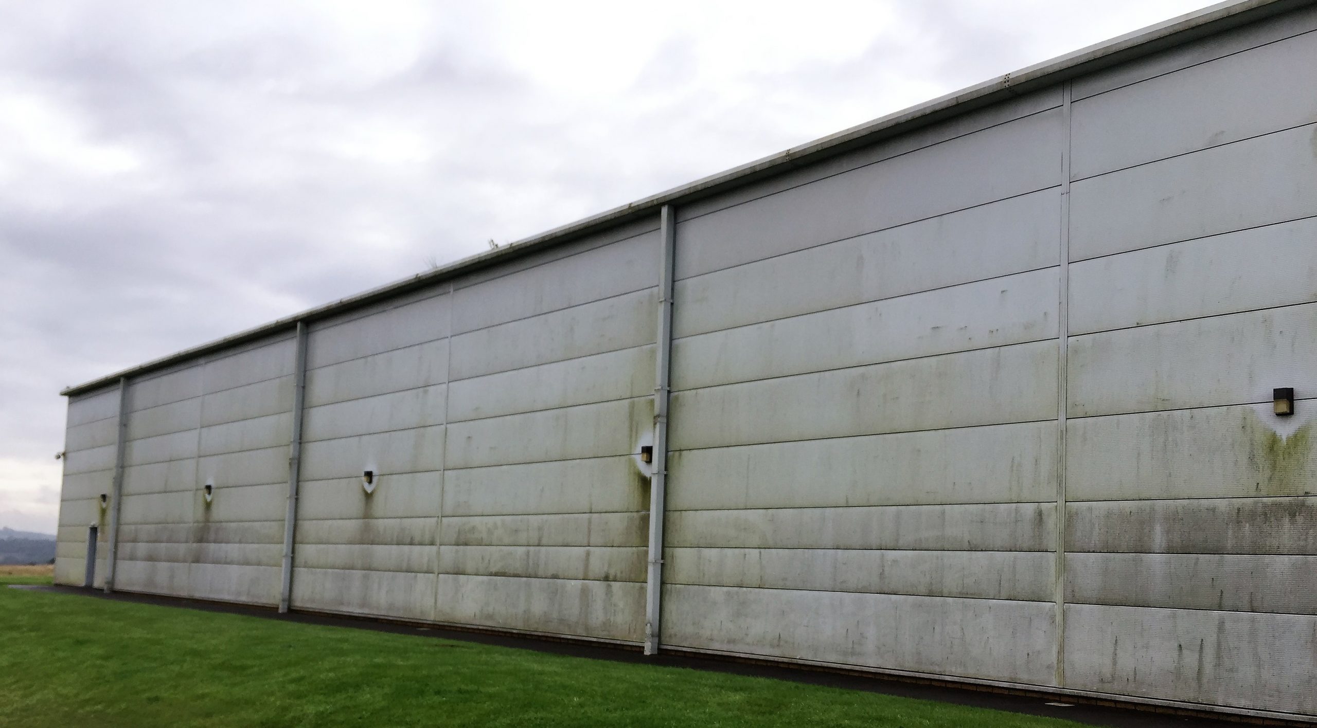 Cladding cleaning in Cwmbran