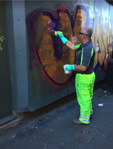 graffiti removal