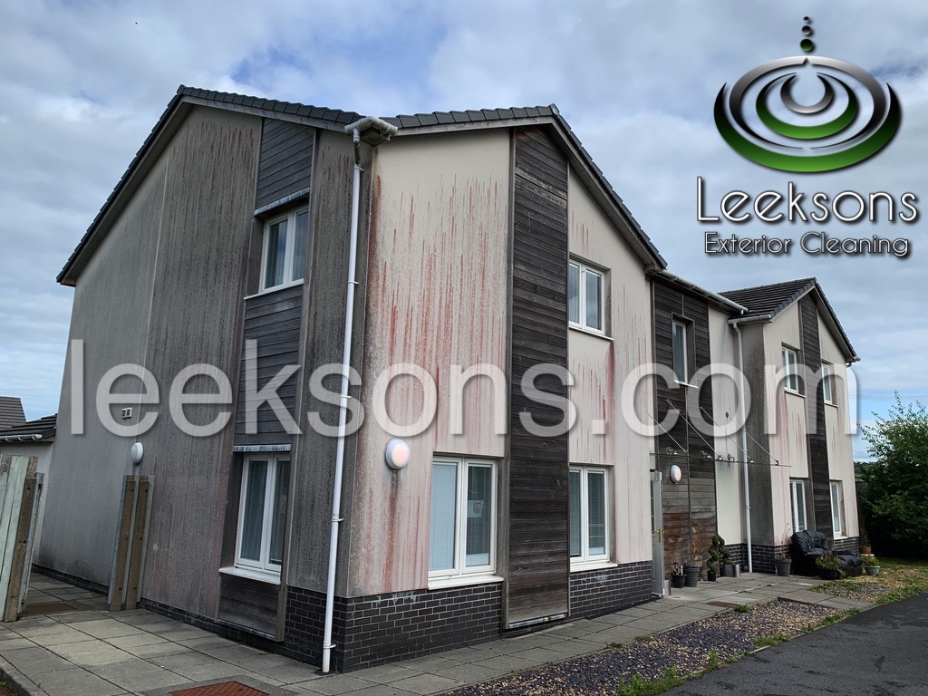 wooden cladding cleaning