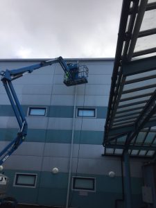 cladding cleaning in Bridgend