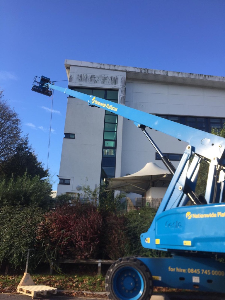 cladding cleaning in Bridgend