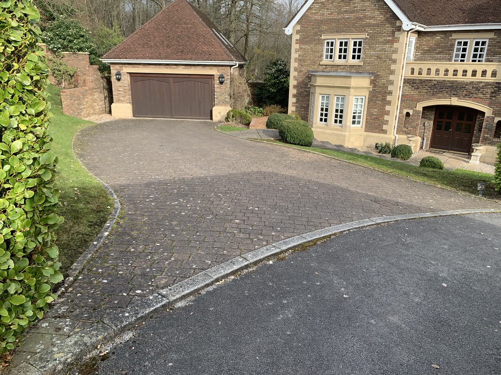 driveway cleaning in chepstow