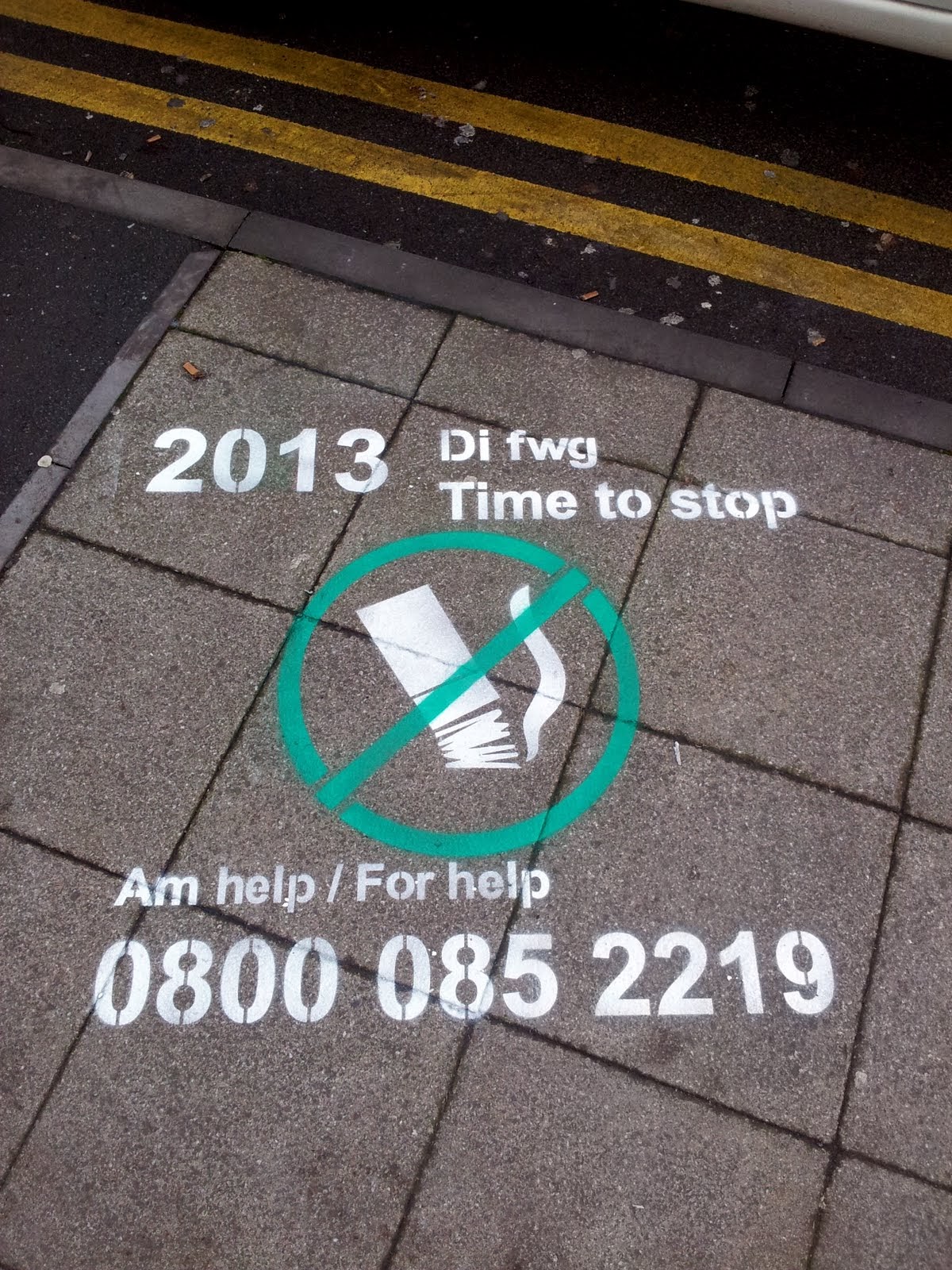 chalk advert