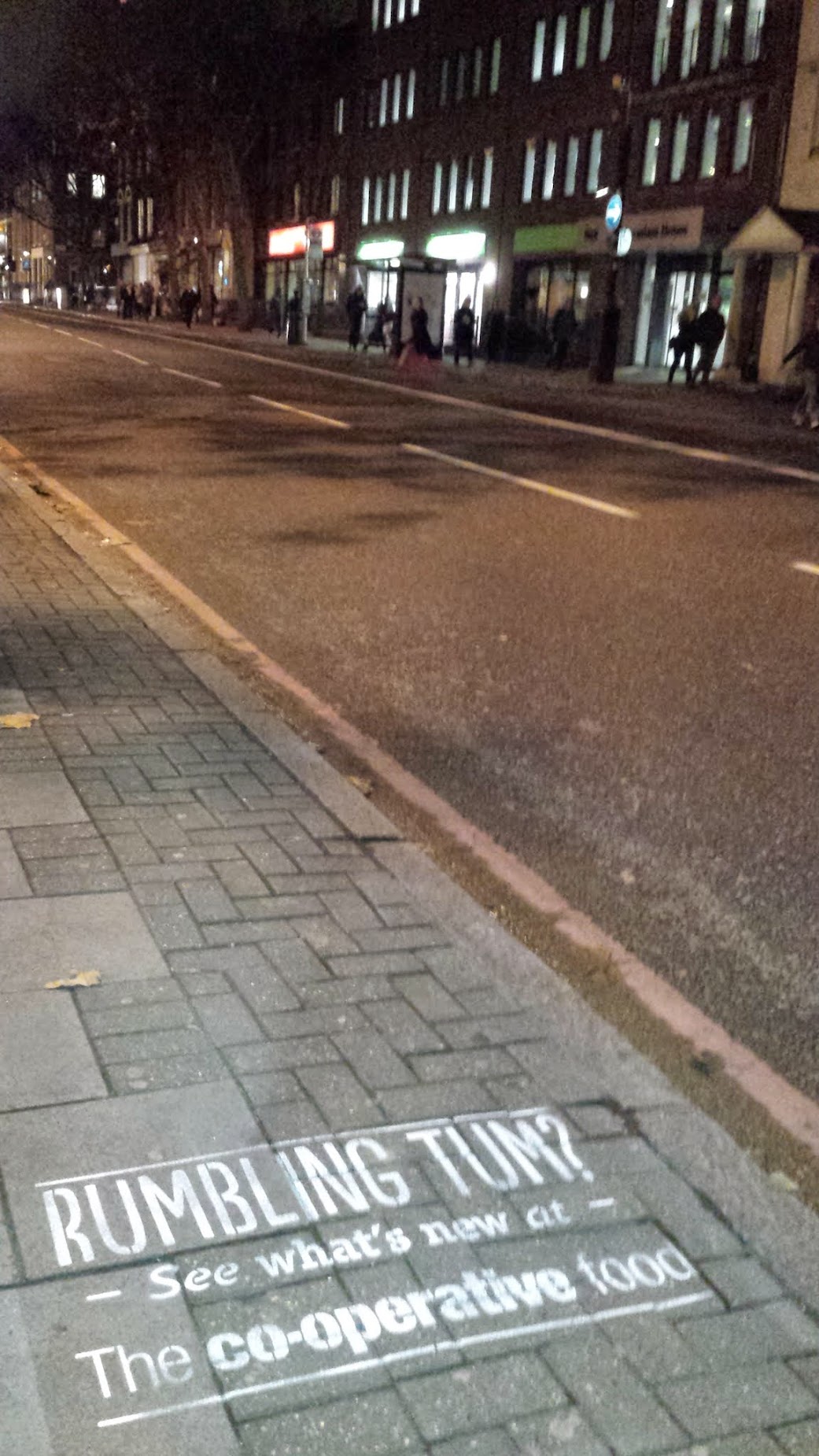 chalk advert