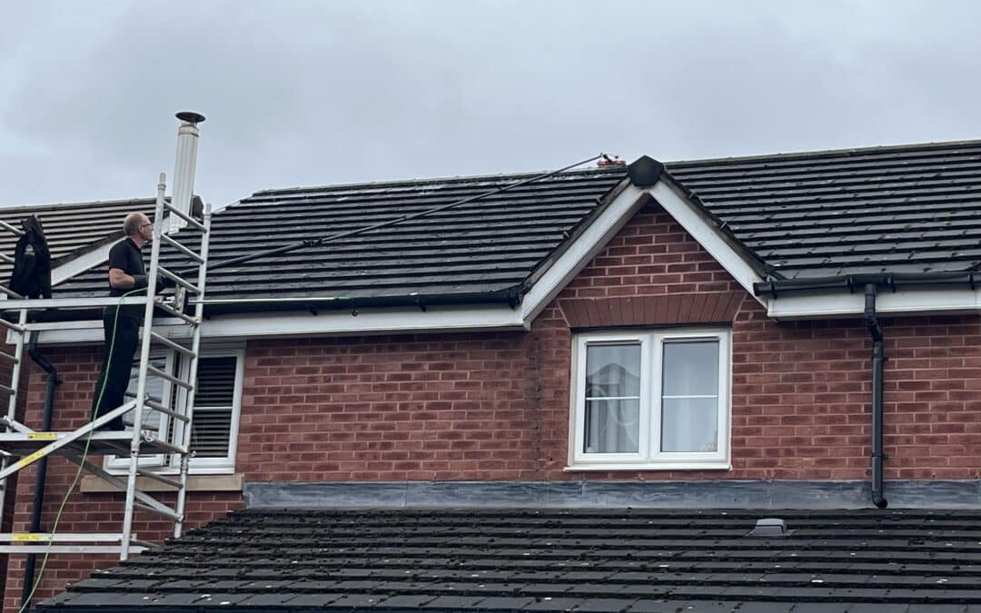 Roof Cleaning without Pressure Washing